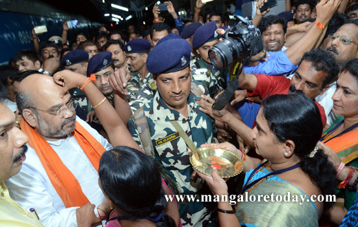AMith Shah in Mangaluru